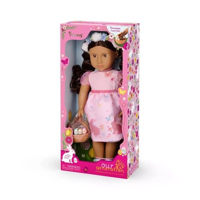 Our Generation Sunny Limited-Edition  Collectible 18'' Doll & Accessories MINT