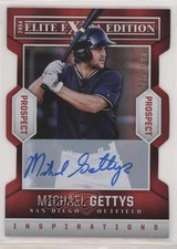 2014 Elite Extra Edition Inspirations Die-Cut Signatures Michael Gettys Auto w3h