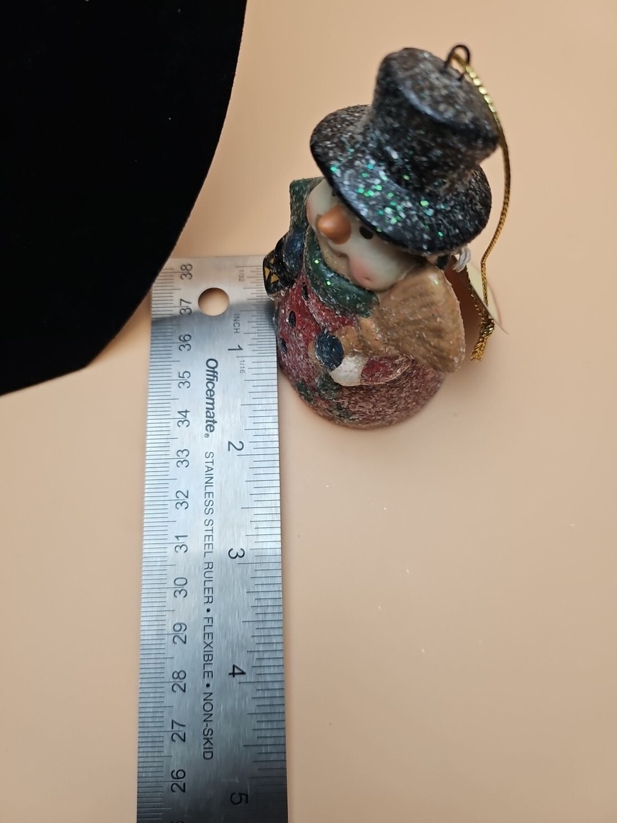 Tii Collections Ceramic Snowman Bell Christmas Ornament Tii Collections Ceramic Snowman Bell Christmas Ornament