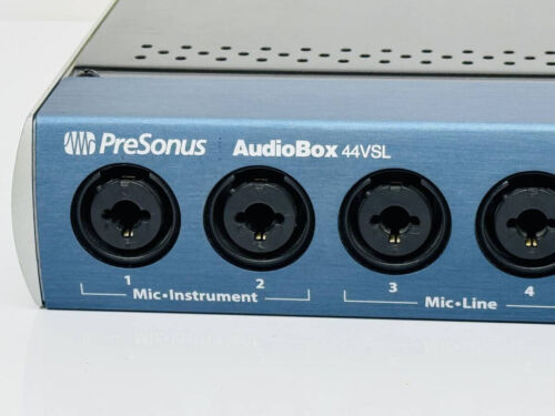 PreSonus AudioBox 44VSL Built-In Effects Portable USB Audio Interface Working - Picture 2 of 6