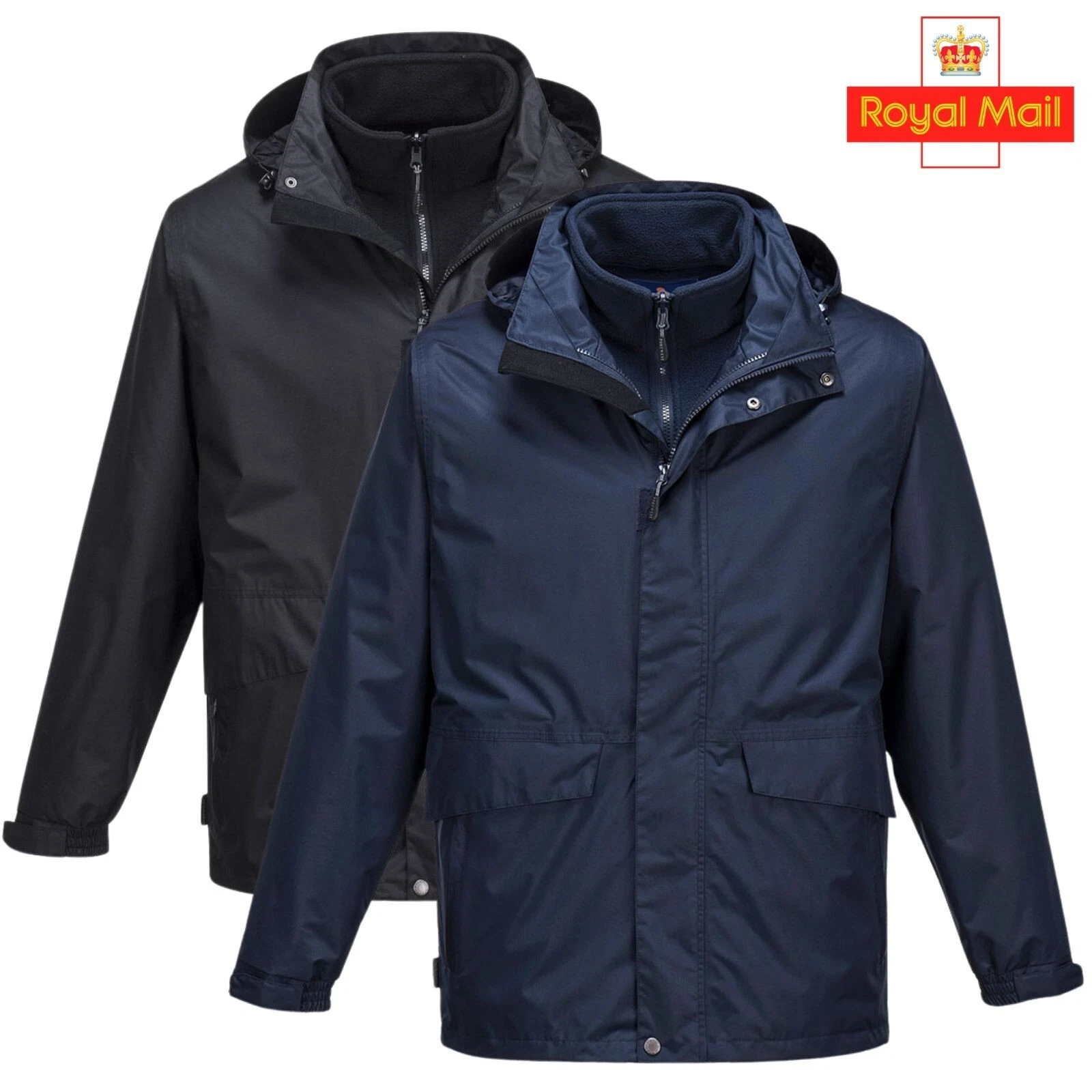 Portwest Argo 3-in-1 Jacket Waterproof Windproof Breathable Hooded Lined Coat
Opens in a new window