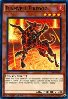 Flamvell Firedog - SDSB-EN016 - Common - 1st Edition x3 - Near Mint