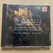 Schubert: Symphonies Nos 4 7 8 - Audio CD
