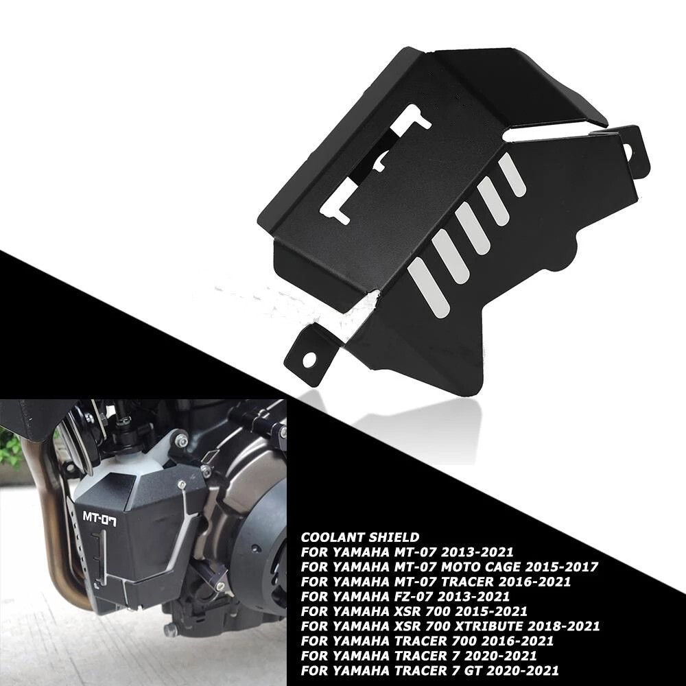 Protezione Comando Acceleratore Per Yamaha MT07 / FZ-07 / Tracer In Acciaio E Alluminio Nero – Sostituisce La Protezione Del Tallone Destra