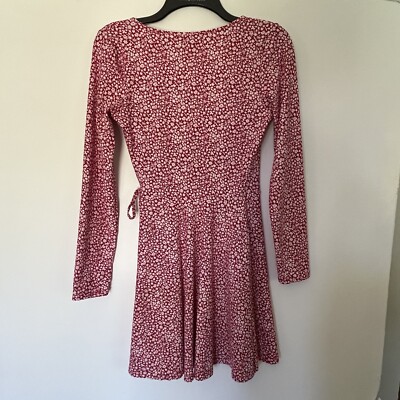 hollister floral skater dress Hollister Black Floral Button-Front Off-The-Shoulder Skater Dress size S NWT