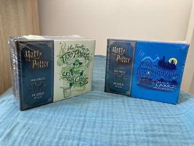 Harry Potter 200-teiliges Puzzle, 2er Set. Brandneu. Usaopoly Collectibles Warner