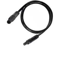 5 Pin Reversing Camera Extension Cable 6.6FT/2M Male to Female Car Pickup SUV