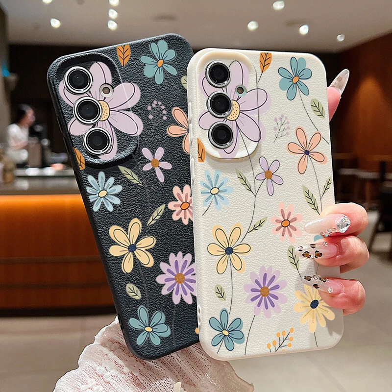 Shockproof Soft Flower Phone Case for Samsung A16 A56 A36 A55 A15 A25 A54