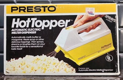 Presto Hot Topper Automatic Electric Melter Dispenser 03000 Complete Never Used 