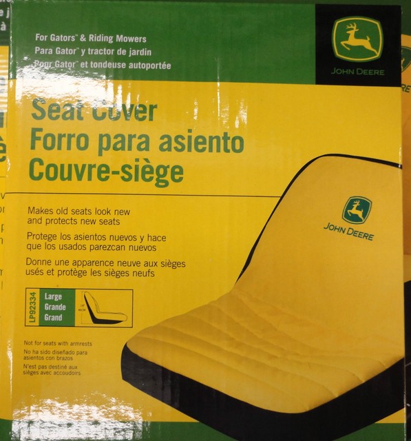 John Deere Large Standard Seat Cover LP92334 eBay