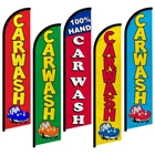 Carwash Swooper Windless Swooper Full Curve Flag Hand Car Wash Lavar de Autos
