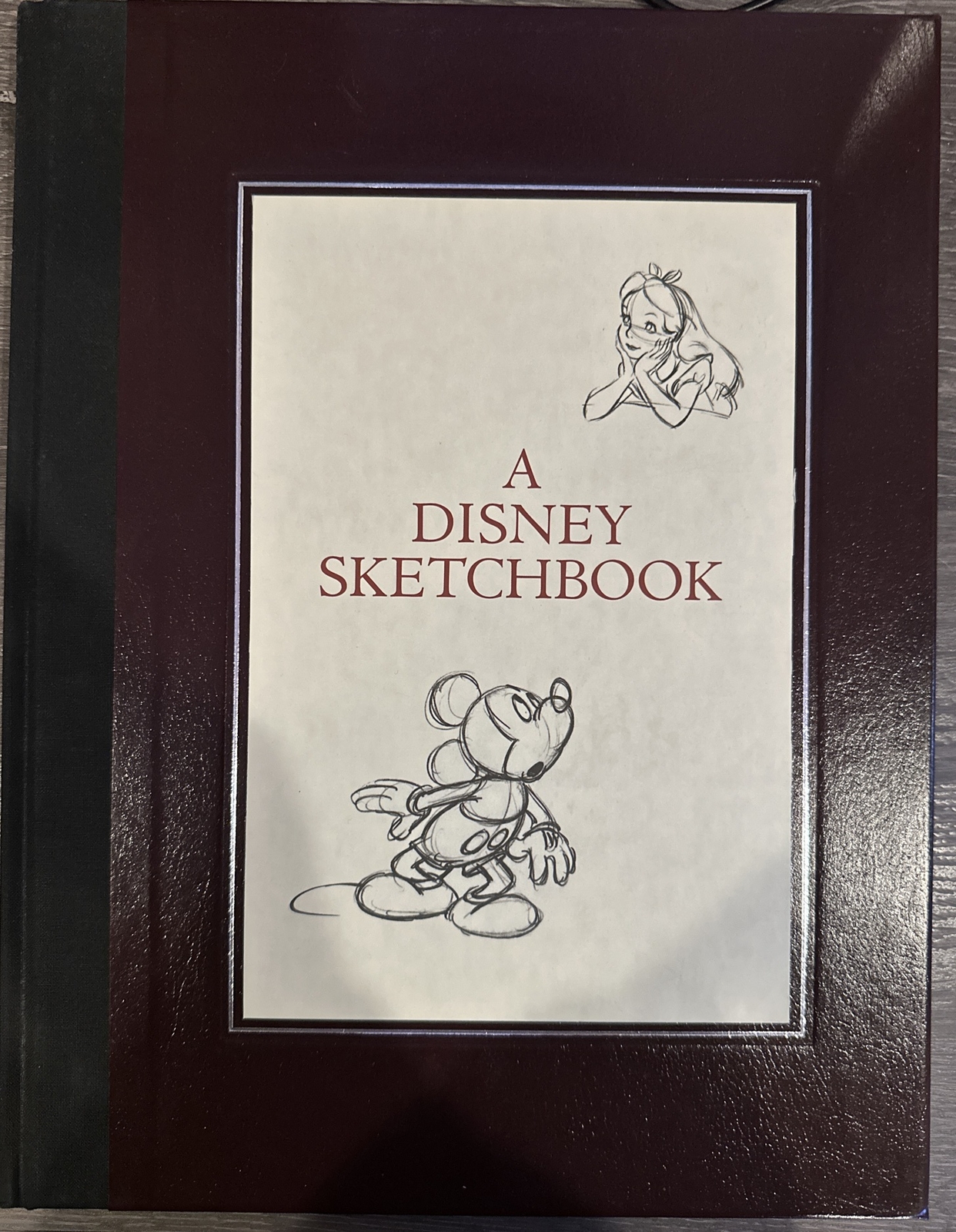 A Disney Sketchbook [Disney Editions Deluxe] Ken Shue 1st Edition New