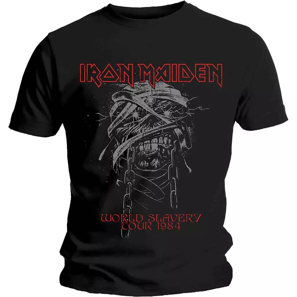 T Shirt Iron Maiden WORLD SLAVERY eBay