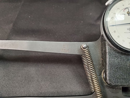Vintage Hemco Medical 0.2mm - 4cm Caliper, Holland, MI. Made in England - Picture 3 of 6