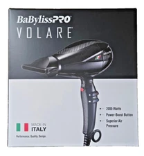 BRAND NEW & CURRENT BaByliss PRO Volare Ferrari Designed Hair Dryer-BLK-BVOL1