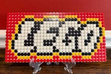 Build-It-Yourself LEGO Logo Sign Kit – 16x32 Studs | Includes Baseplate, Bricks