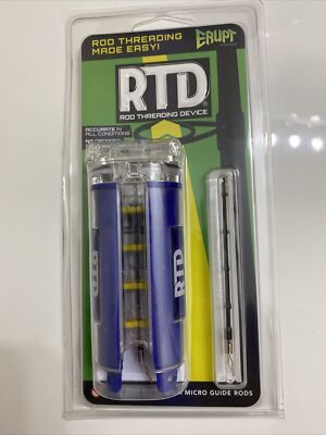 Erupt Fishing RTD Rod Threading Device With Extra Bobbin New 