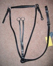 Breastplate HERITAGE English Hunt Hunting Eventing Running Martingale Attachment
