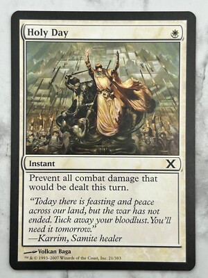 Holy Day Tenth Edition - MTG Magic the Gathering - NM