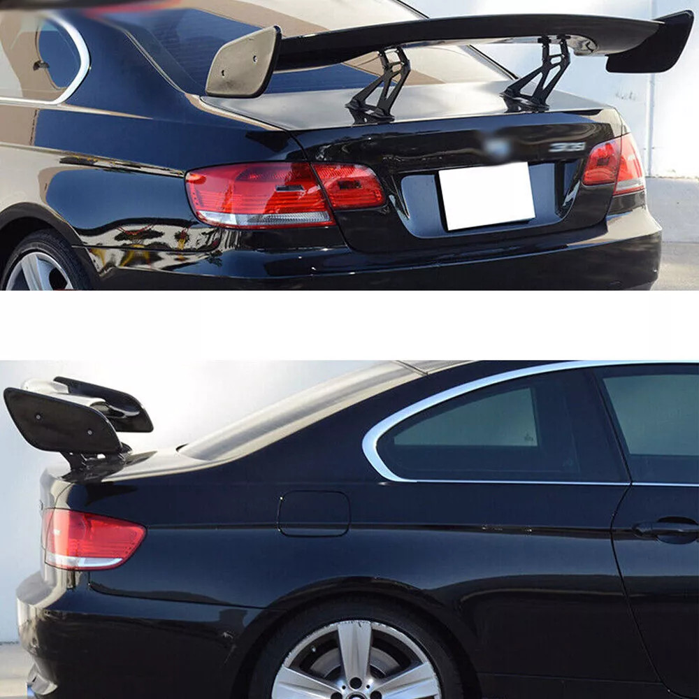 For Audi R8 57" Rear Trunk Spoiler GT Style Racing Wing Adjustable Carbon Fiber 