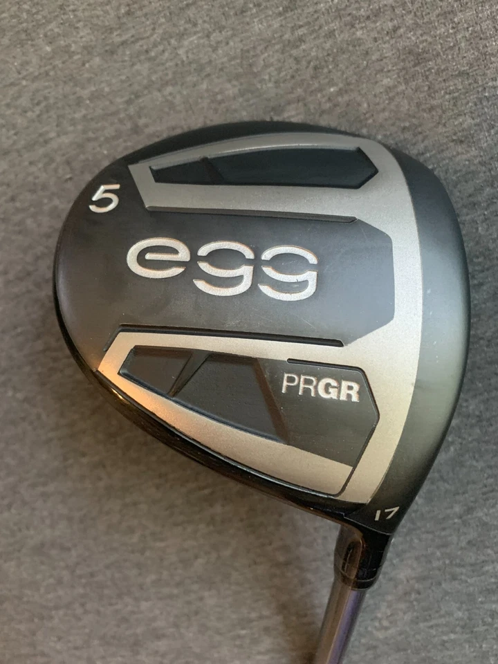 PRGR Fairway egg 5W 17* PRGR original flex egg M43 Stiff Flex 42.5 in w/HC - EX - Image 2 of 4