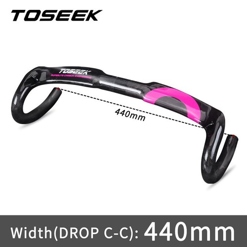 Full Carbon Handlebar 31.8MM 400/420/440MM Road Bike Handlebar Internal Routing - Picture 37 of 43