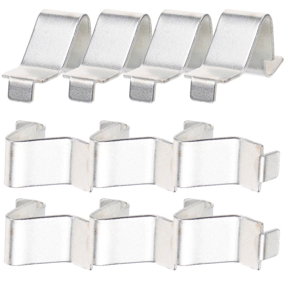 12 Heavy-Duty Metal Cabinet Shelf Clips – 12-Piece Set-image