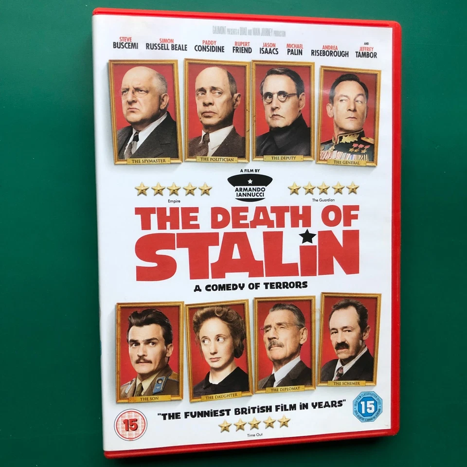 Armando Iannucci THE DEATH OF STALIN British Black Comedy Political Satire DVD - Image 2 of 4