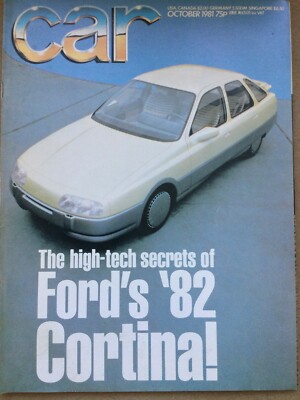 Car Magazine - October 1981 - 308GTB Turbo, Fiesta v Metro v Panda, Merc S Class