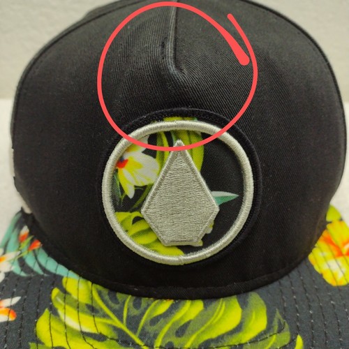 Cappello Volcom Hawaii Uomo New Era 9Fifty Skater Regolabile Snapback Cap h13 - Foto 12 di 12