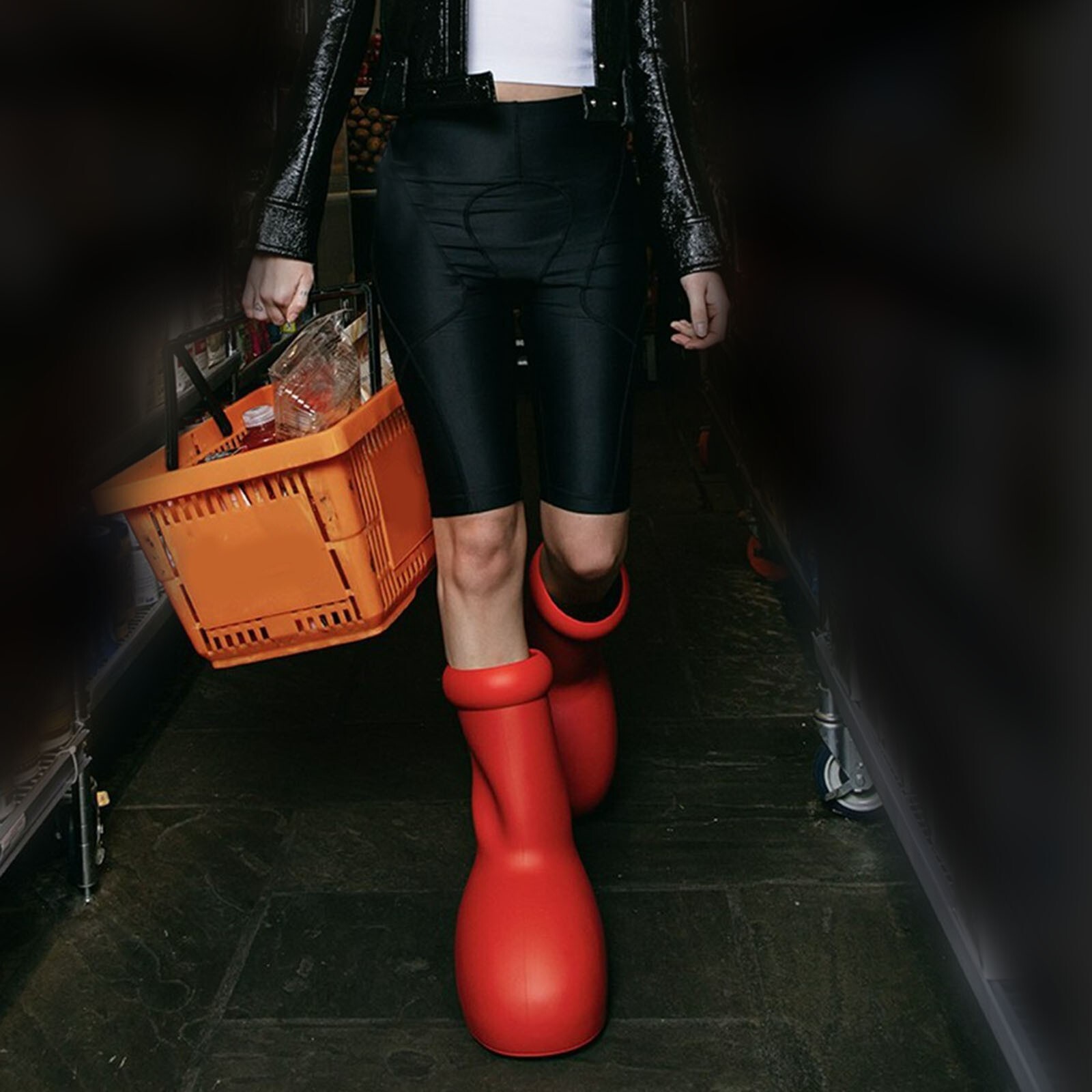 Mschf Style Big Red Boots Astro Boy Boots eBay