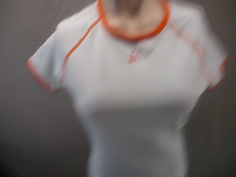 Camiseta deportiva de manga corta CRAFT talla M blanca elástica cuello redondo 380 Foto 2 de 4