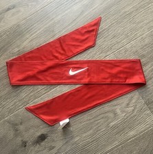 Nike Unisex Adults Dri-Fit Sports Head Tie 4.0 Gym Red/White OSFM