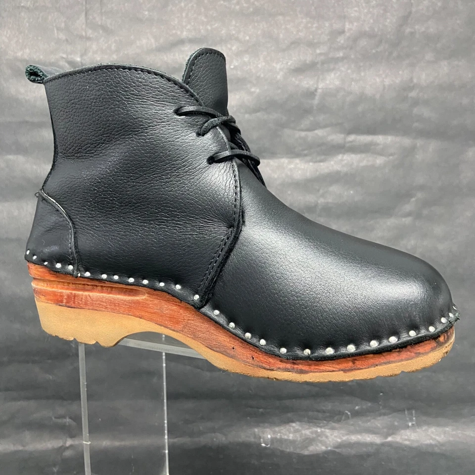 Размер 39-шведский сабо ботинки Troentorp Morris стриженный мех с подкладкой кожи США 9-9,5 - Изображение 4 из 4