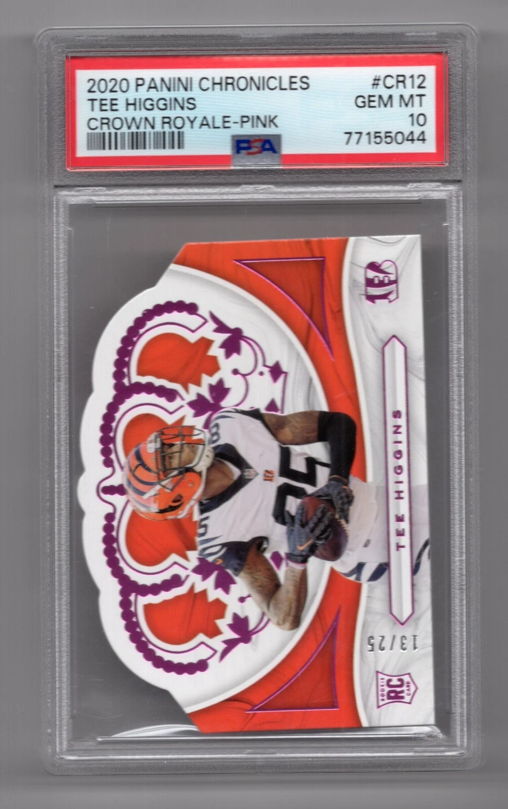 Tee Higgins Panini Chronicles Crown Royale #CR12 Pink