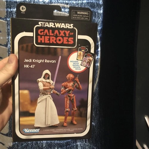 STAR WARS Exclusive JEDI KNIGHT REVAN & HK-47 2-PACK sealed Vintage Collection