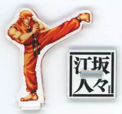 SNK Ryo Sakazaki Acrylständer, Mini Panel, Esaka, 4 cm Sammlerstück