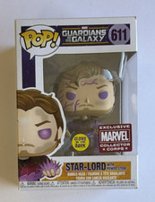 Funko Pop Star-Lord with Power Stone 611 (Glows in the Dark) Exclusive Marvel
