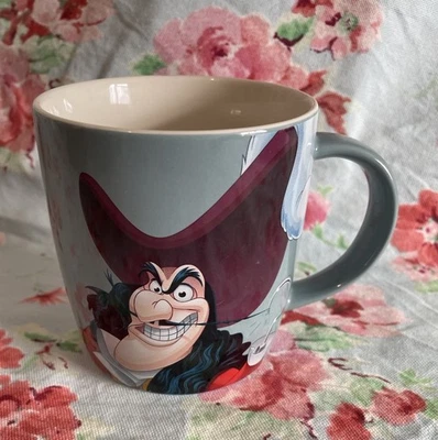 Disney Coffee Mug Captain Hook Decal Large Coffee Tea Mug Novelty Gift Mugs - Image 1 of 4