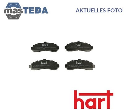 217 550 SATZ BREMSBELÄGE BREMSKLÖTZE VORNE HART NEU OE QUALITÄT