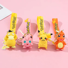 Pokemon Schl&uuml;sselanh&auml;nger Pikachu Bisasam  Pummeluff Enton Gengar Schiggy