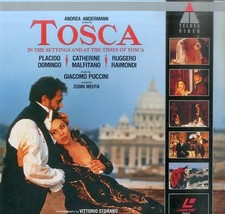 LaserDisc - Placido Domingo - Puccini: Tosca - Complete Opera - Japanese Import