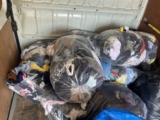 RAG clothes bags 7 x 15KG BAGS