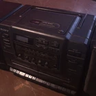 VTG Sony CD Radio Cassette-Corder CFD-540 Boombox - Needs cassette belts