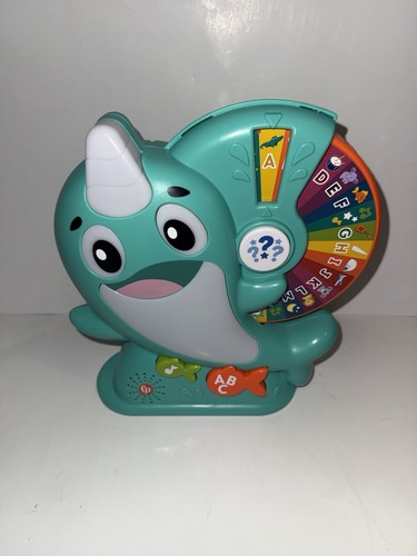 Fisher-Price Toddler Toy Linkimals Learning Narwhal Game