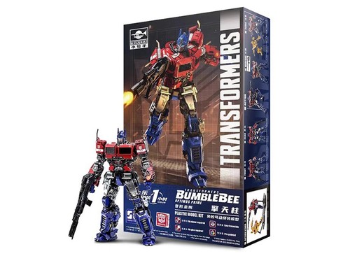 Trumpeter 08111 Transformer Bumblebee Movie TF-6 Optimus Prime Plastic Model Kit