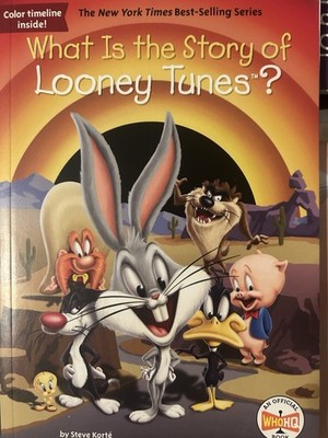 Penguin Workshop What Is the Story of Looney Tunes? Steve Korté Paperback Ages  