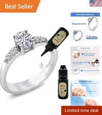 Durable and Comfortable Ring Sizer for Loose Rings - No More Spinning!