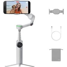 Foldable AI Phone Gimbal with Auto Tracking for iPhone and Android, 360 Degree