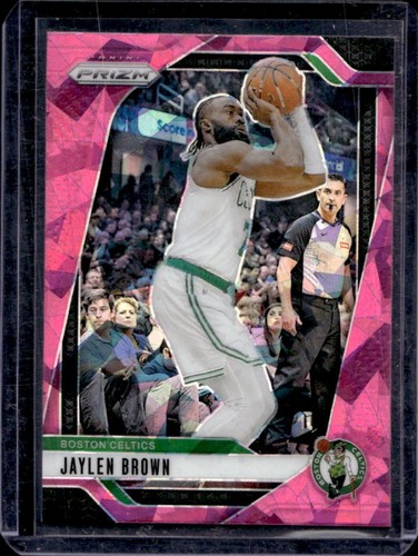 2024-25 Panini Prizm Jaylen Brown Pink Ice #139 Celtics